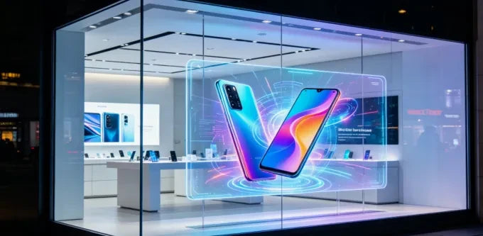Unilumin Udesign SV Pro Holographic Transparent MIP LED Display - product view 5