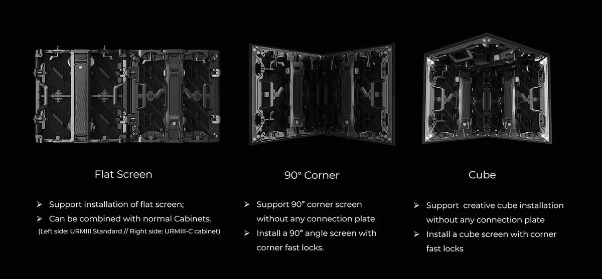 Unilumin XC Cube and Corner Creative Rental LED Display - product view 5