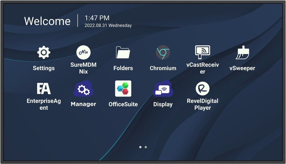 ViewSonic CDE4330 43 Inch 4K Commercial Display - front view