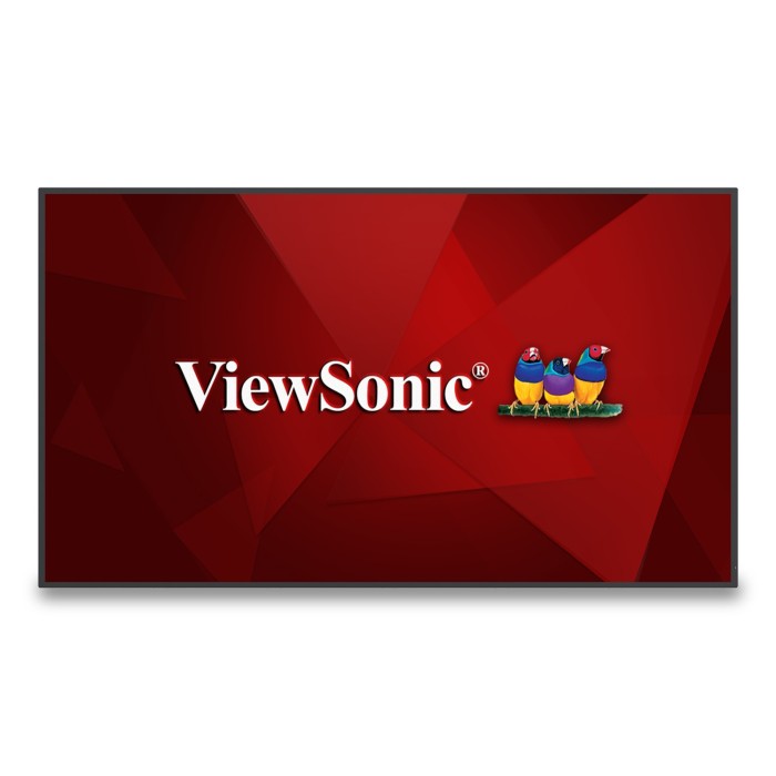 ViewSonic CDE8630 86 Inch 4K Commercial Display - front view