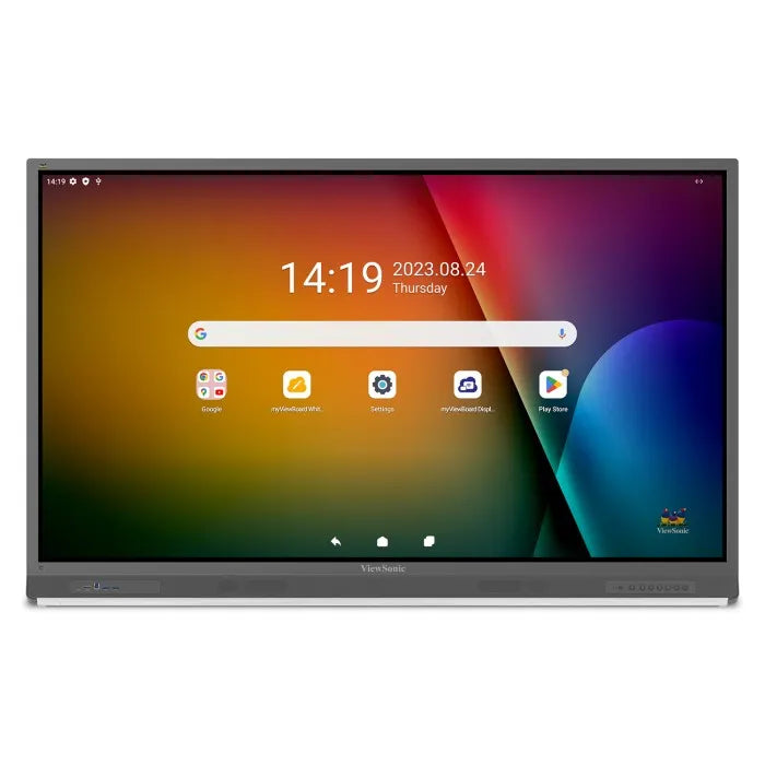 ViewSonic IFP8652-2ED 86 Inch Android EDLA Interactive Display - front view