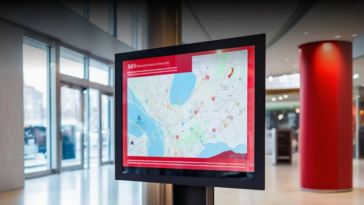Xtreme Media Interactive Wayfinding Interactive Wayfinding Software - front view