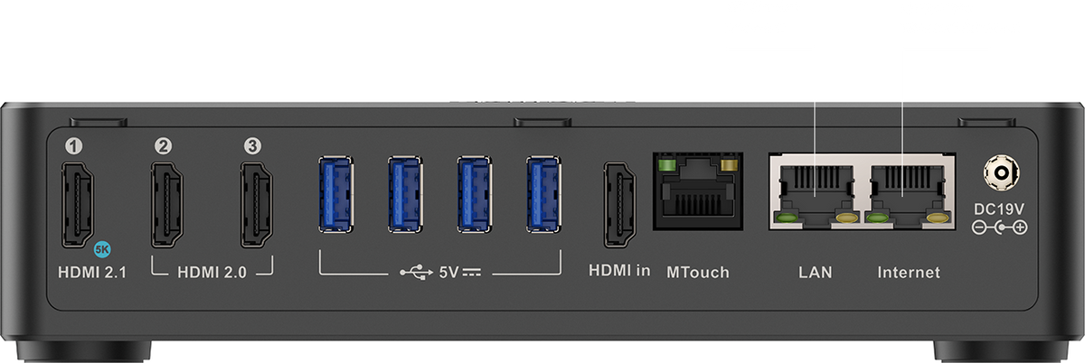 Yealink MCore Kit Conferencing AI PC with Touch Controller - product view 3