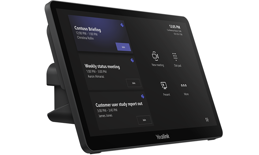 Yealink MVC S90 Pro-AV Microsoft Teams Rooms system - touch console (2 of 2)