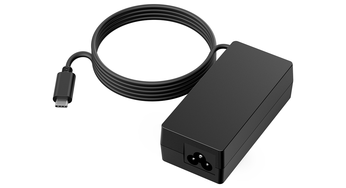 Yealink PSU-PD65W-USBC/USBC(1.5M)-1 65W USB-C Power Adapter - front view