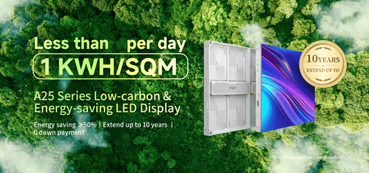 Absen A0625 6.66 mm Pitch Outdoor LED Display Panel - front view