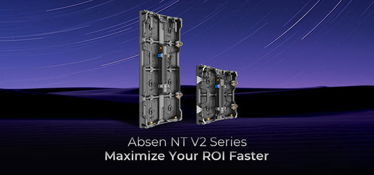 Absen NT2.6 V2 Indoor Rental LED Display - front view