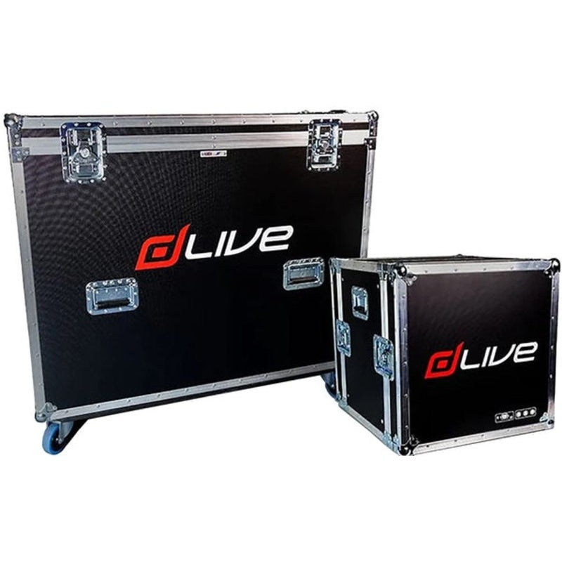 Allen & Heath AH-FC-DL-DLC35-GOMC Custom Flight Case - front view