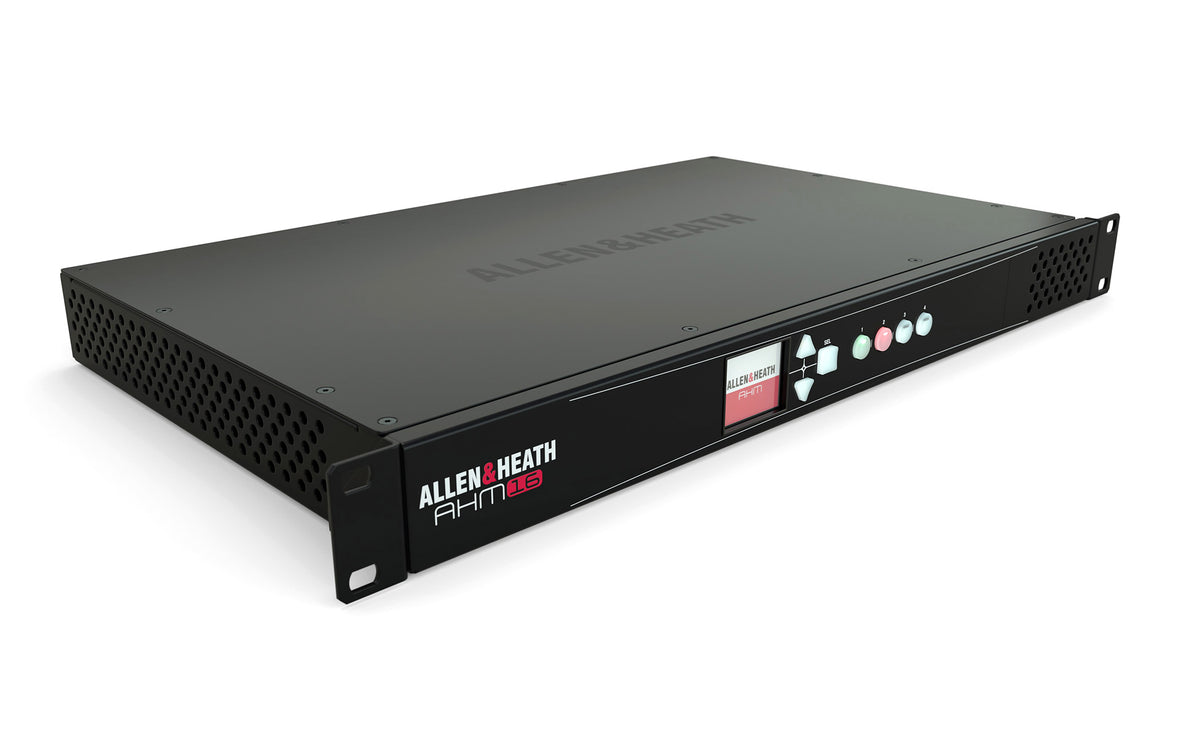 Allen & Heath AHM-16 16x16 Audio Matrix Processor for Single Room - product view 3