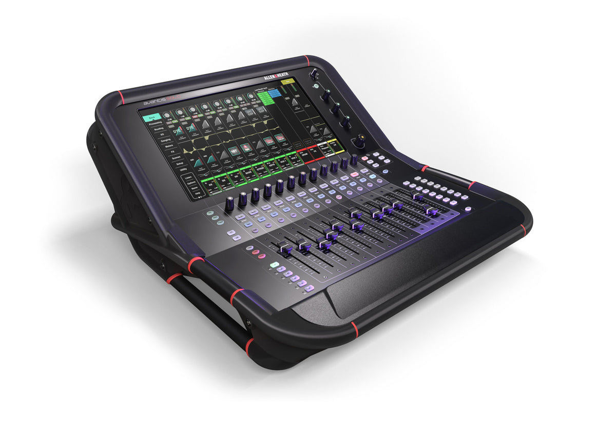 Allen & Heath Avantis Solo 64 Channel 42 Bus 96kHz Digital Mixer - front view