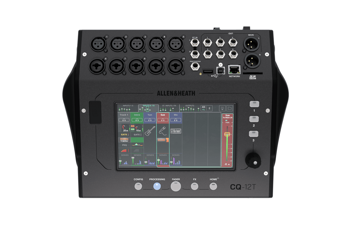Allen & Heath CQ-12T 96kHz Compact Digital Mixer - product view 4