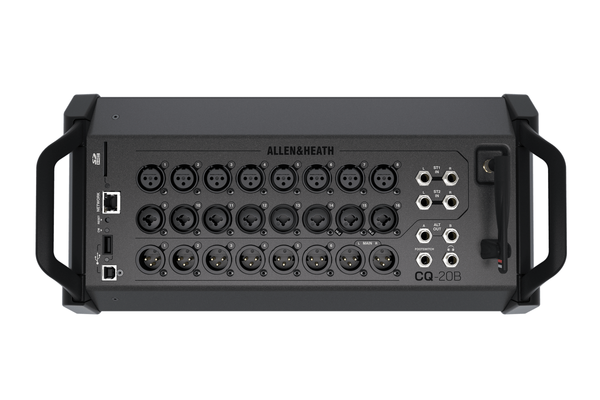 Allen & Heath CQ-20B 96kHz Ultra Compact 20 In 8 Out Digital Mixer - product view 3