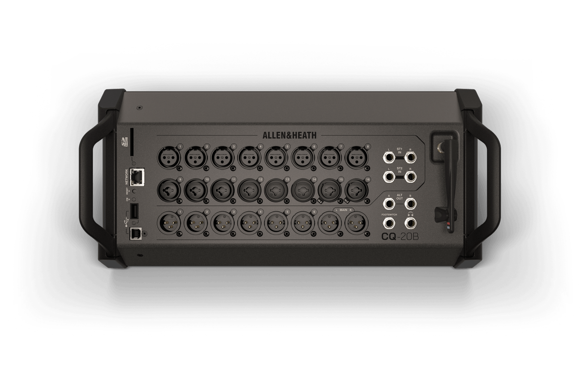 Allen & Heath CQ-20B 96kHz Ultra Compact 20 In 8 Out Digital Mixer - product view 4