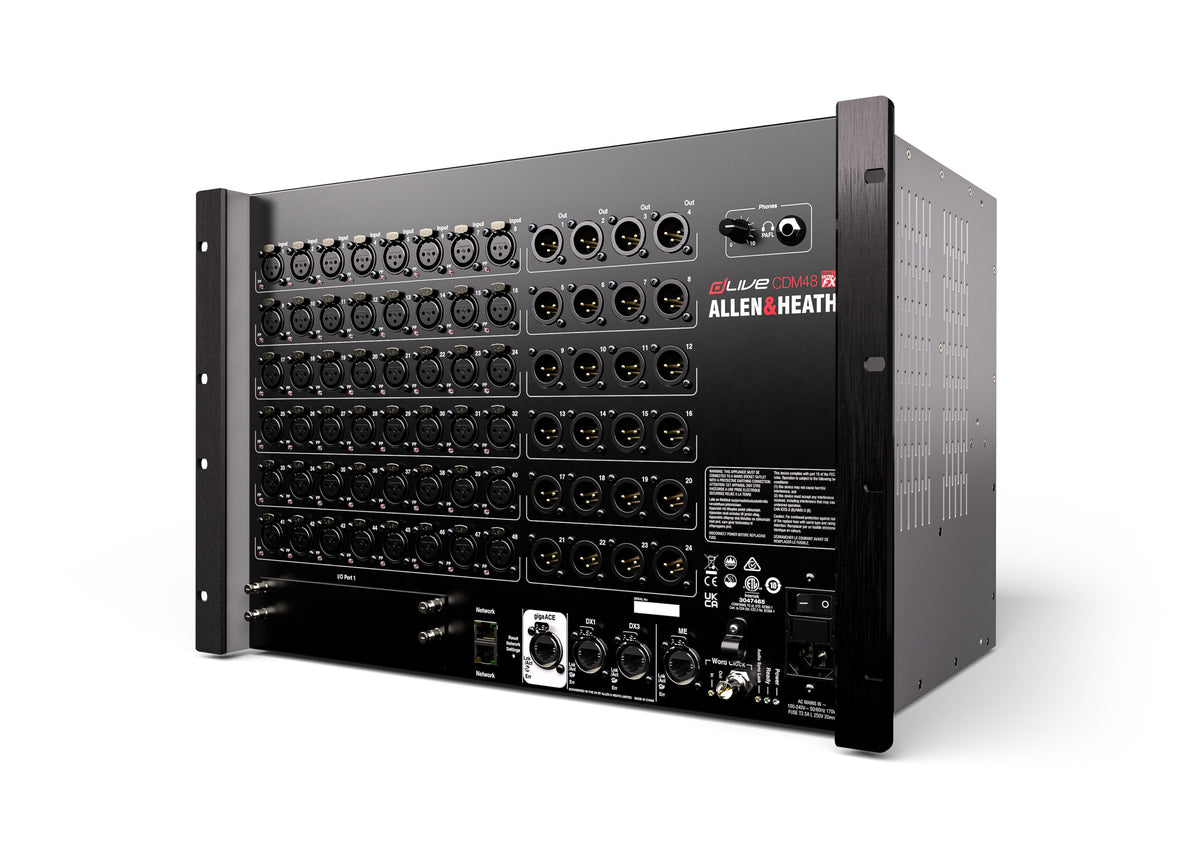 Allen & Heath dLive CDM48 dLive MixRack Stage Box with 128 Inputs - product view 4