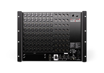 Allen & Heath dLive CDM64 dLive MixRack Stage Box with 128 Inputs - front view