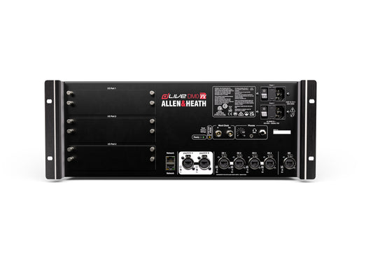 Allen & Heath dLive DM0 dLive S Class MixRack Stage Box - front view