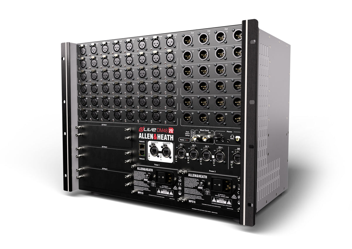 Allen & Heath dLive DM48 dLive S Class MixRack Stage Box - product view 4