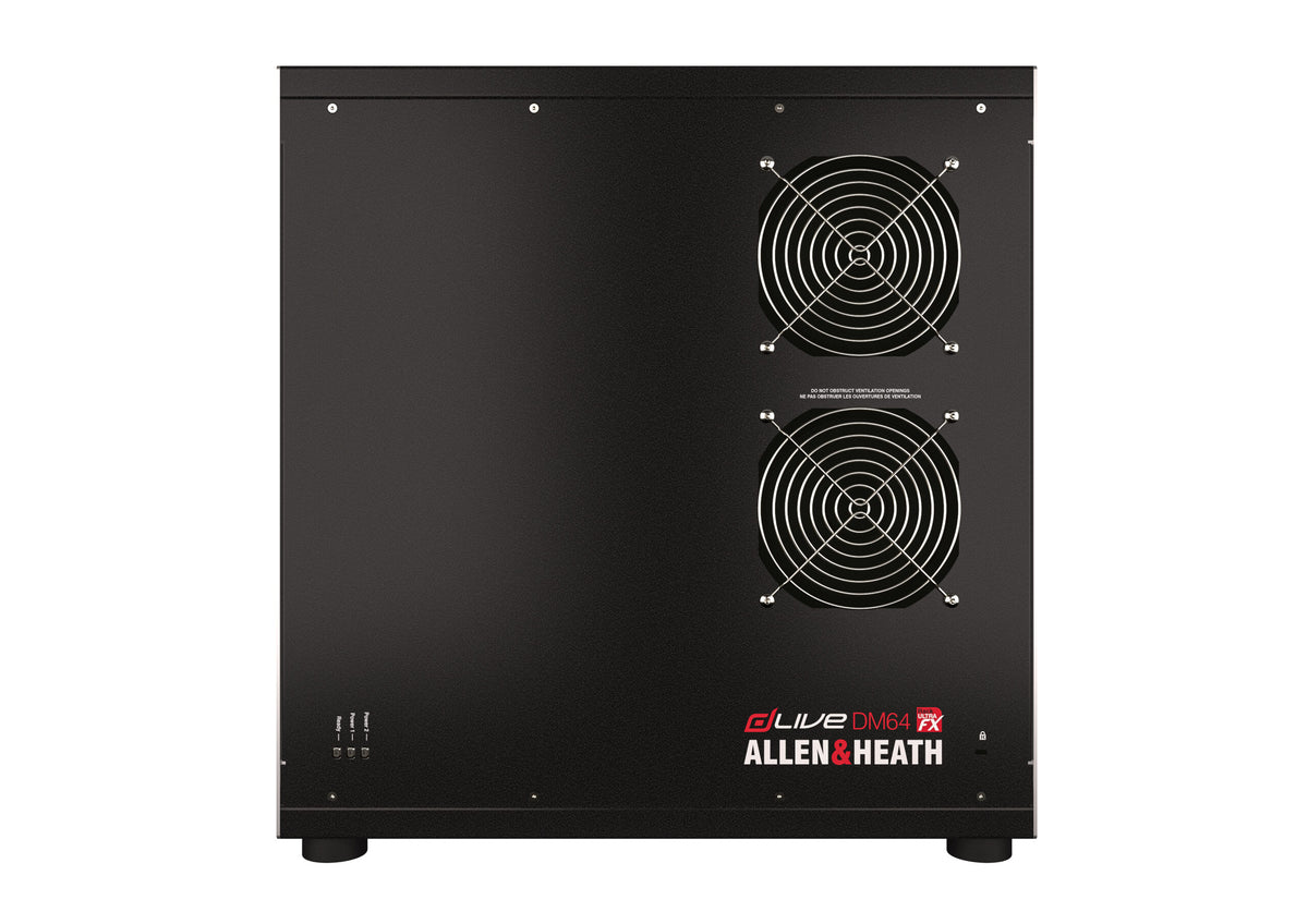 Allen & Heath dLive DM64 High Capacity 96 kHz XCVI MixRack - product view 2