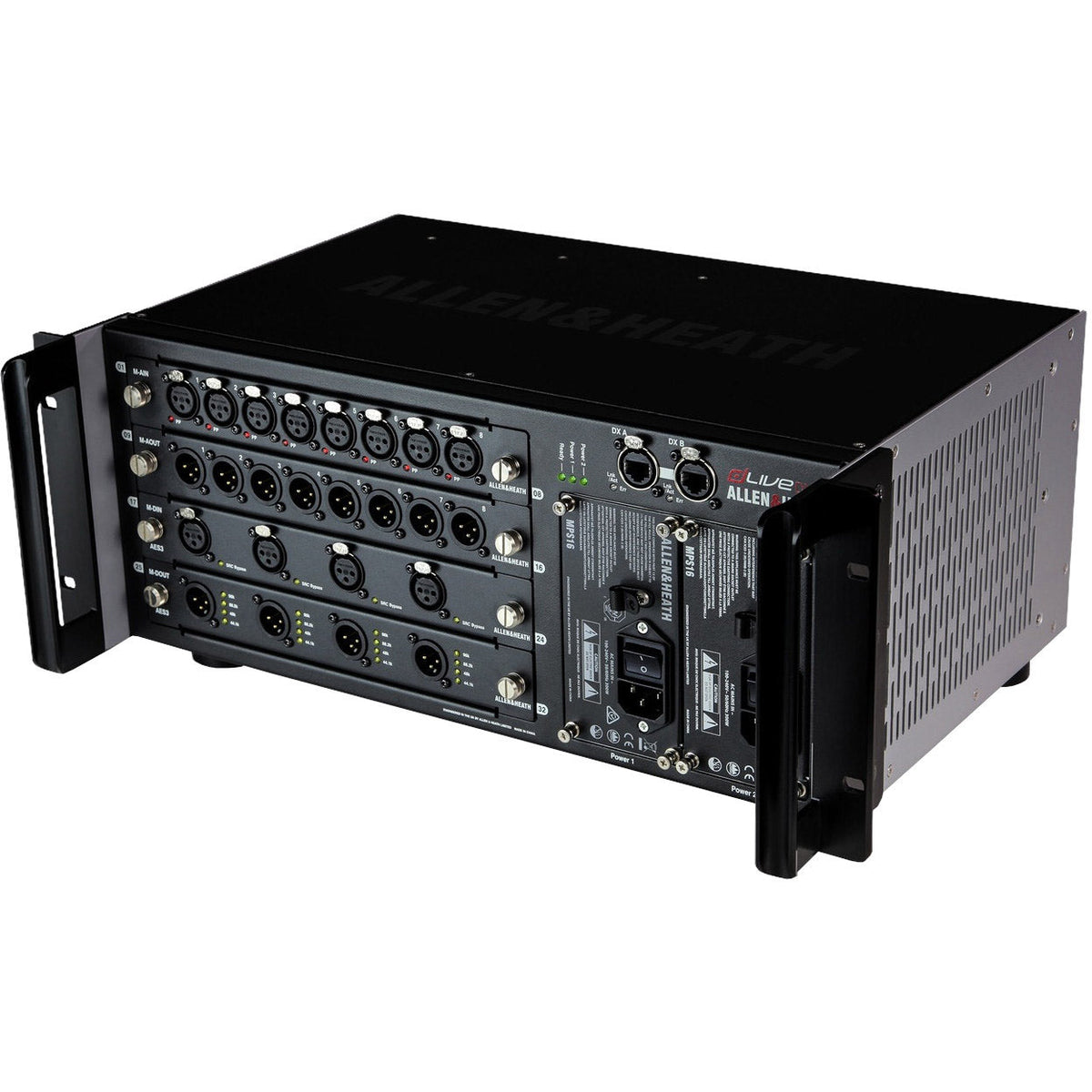 Allen & Heath dLive DX32 Expander Modular I/O Expander - front view