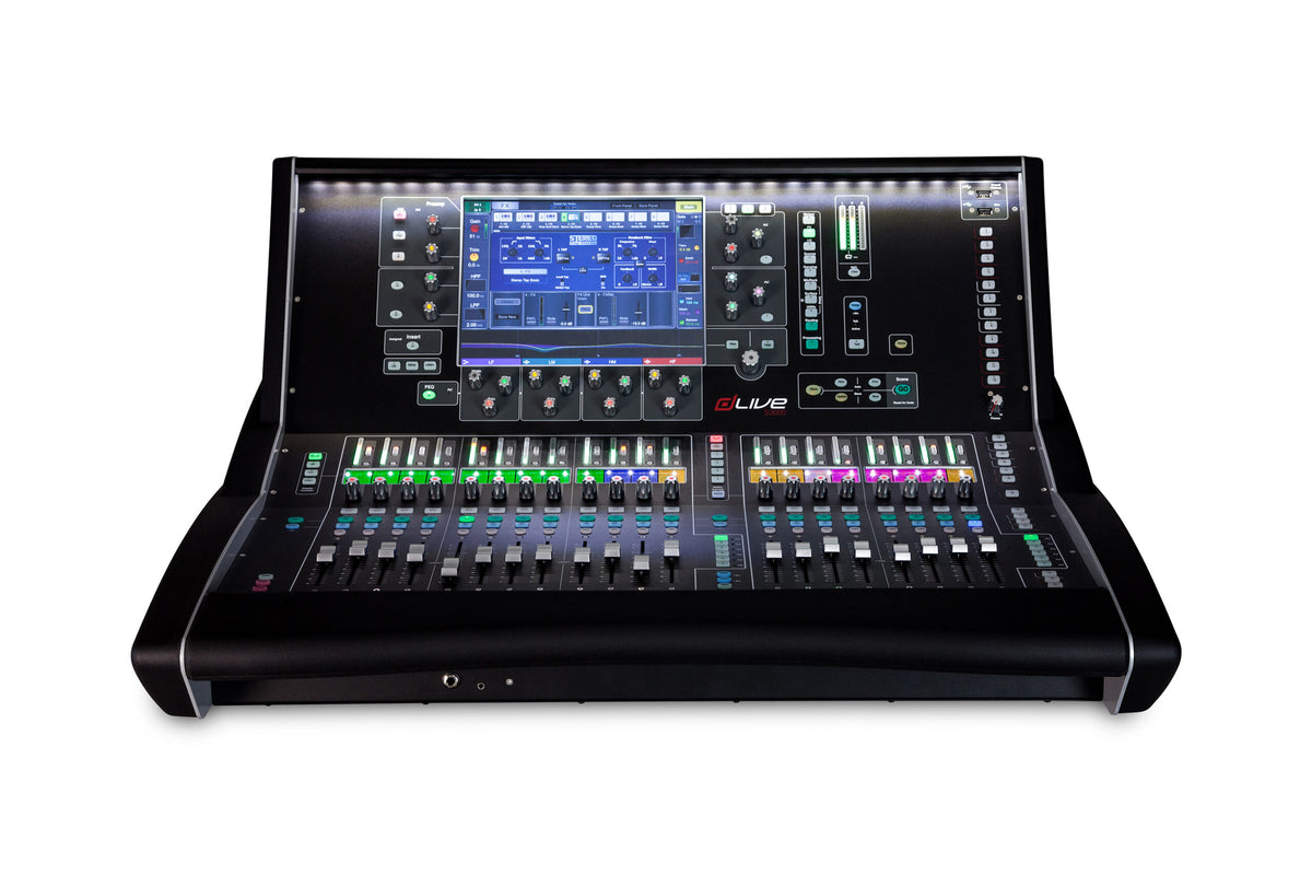 Allen & Heath dLive S3000 S Class MixRack Control Surface - front view