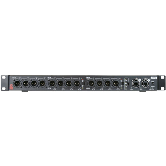 Allen & Heath DX012 XLR 12 Output Audio Expander in with Analog - front view