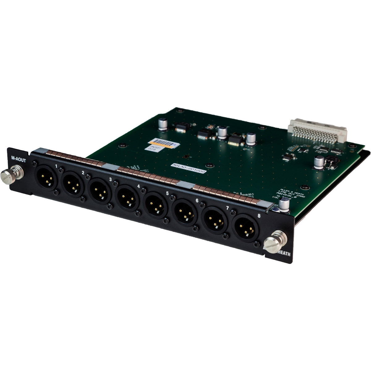 Allen & Heath M-AOUT 8 Channel Analog Line Output Module - front view
