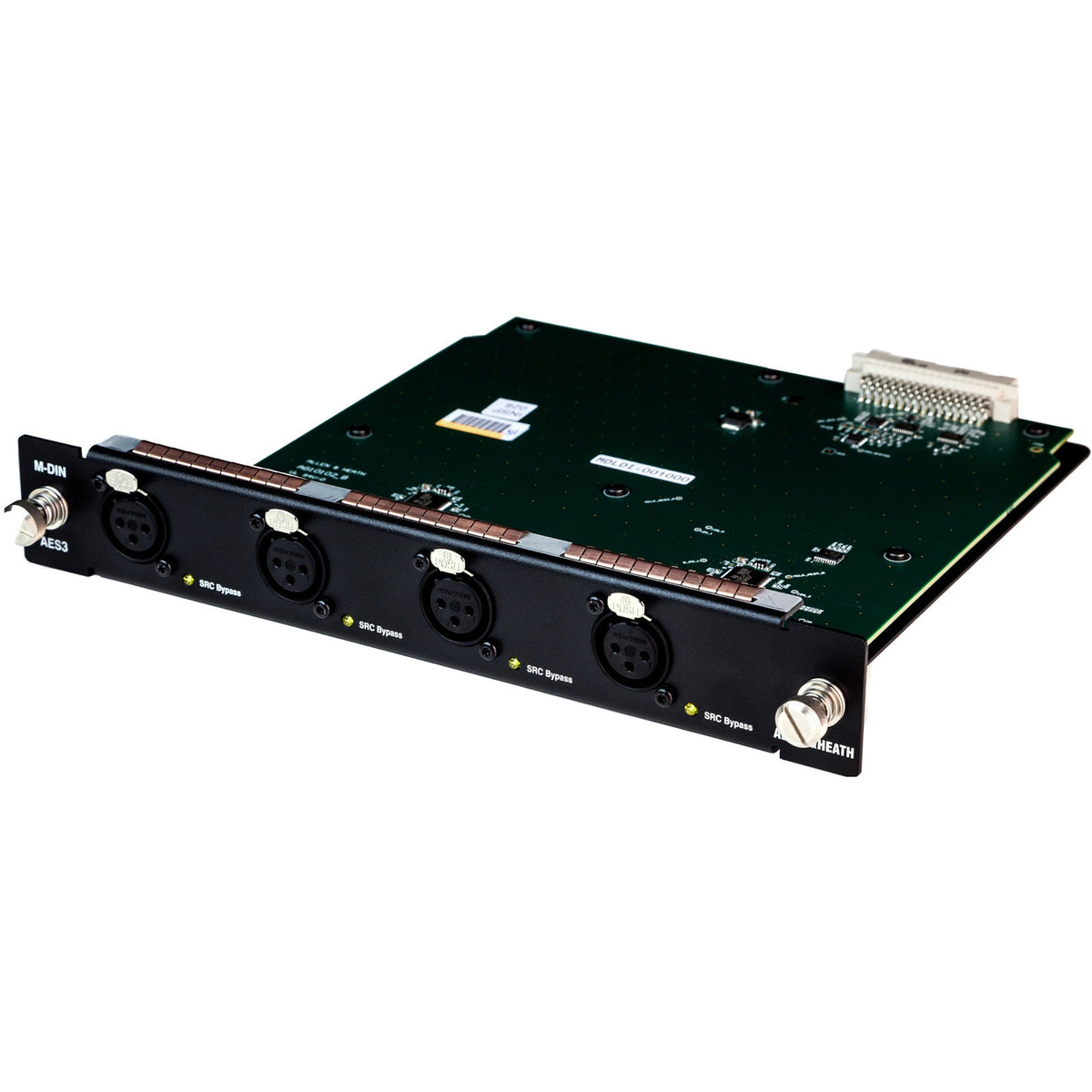 Allen & Heath M-DIN 8 Channel AES3 Digital Input Module - front view
