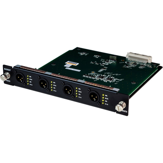 Allen & Heath M-DOUT 8 Channel AES3 Digital Output Module - front view