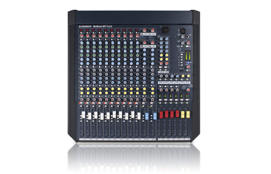 Allen & Heath MixWizard WZ4 14:4:2 Compact All Purpose Analog Mixer - front view