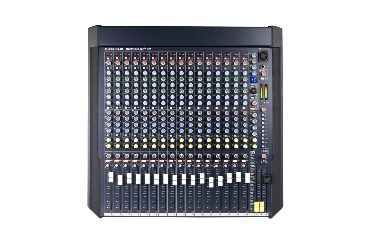 Allen & Heath MixWizard WZ4 16:2 Compact All Purpose Analog Mixer - front view