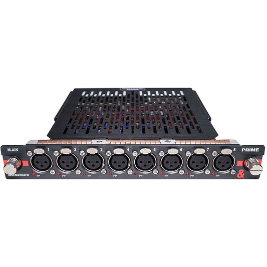 Allen & Heath PRIME Input Module PRIME 8 Channel DC Coupled Preamp - front view