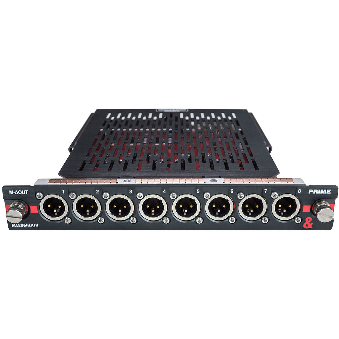 Allen & Heath PRIME Output Module PRIME 8 Channel Balanced D-A - front view