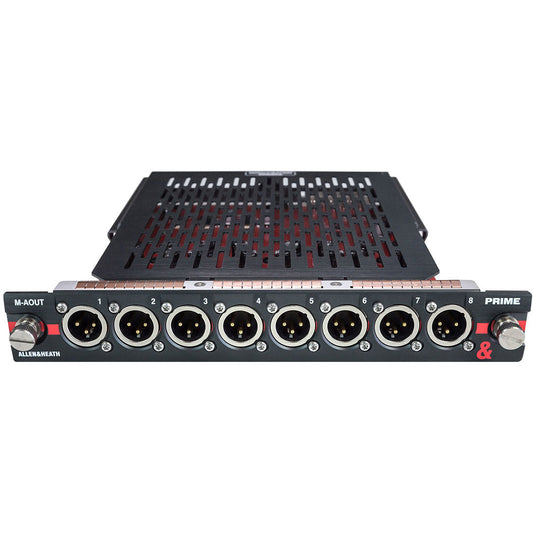 Allen & Heath PRIME Output Module PRIME 8 Channel Balanced D-A - front view