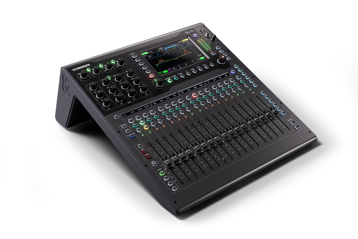 Allen & Heath Qu-5D compact digital mixer left side view for live sound in India