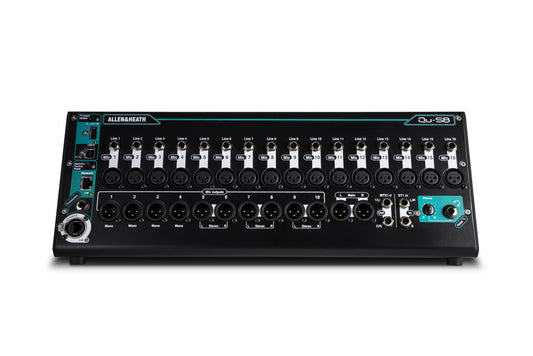 Allen & Heath Qu-SB Ultra Compact Digital Mixer with 18 Inputs - front view