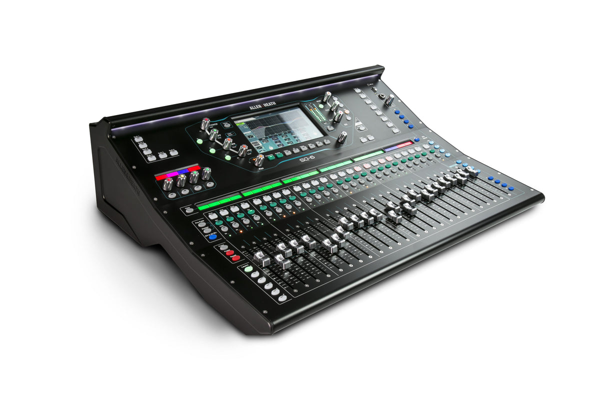 Allen & Heath SQ-6 48 Channel 36 Bus 96kHz Digital Mixer - product view 2
