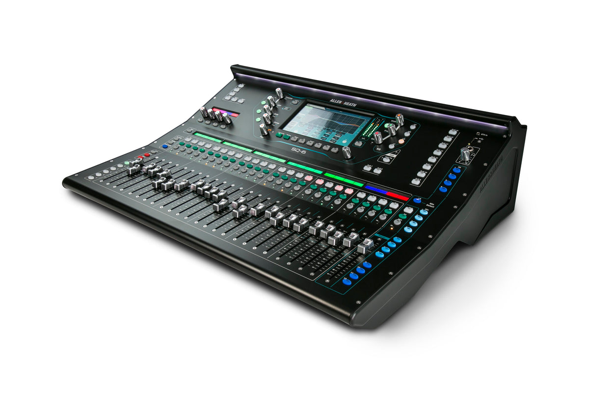 Allen & Heath SQ-6 48 Channel 36 Bus 96kHz Digital Mixer - product view 3