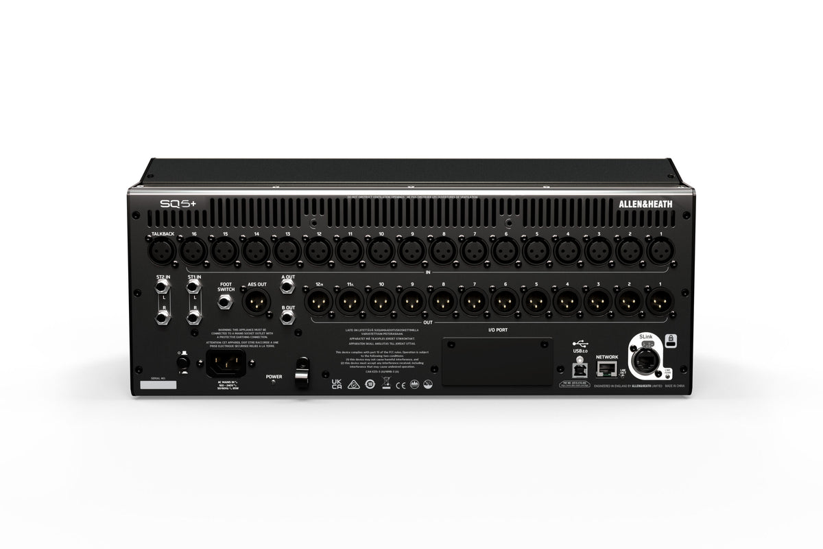 Allen & Heath SQ5+ 48 Channel 96 kHz Digital Mixer - product view 2