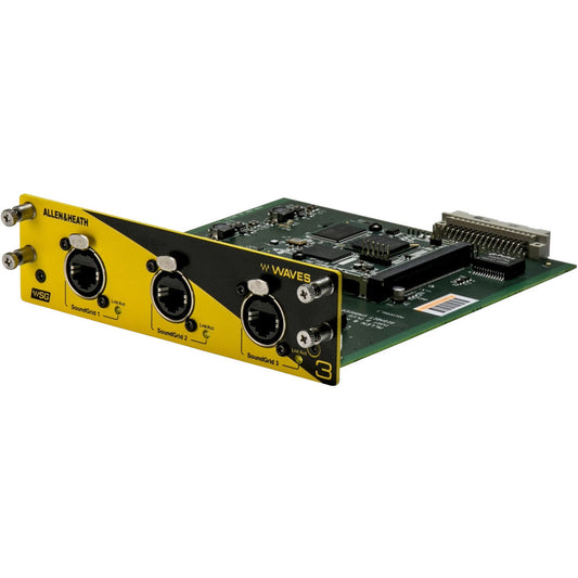 Allen & Heath WAVES V3 Card WAVES V3 Audio Networking Card for dLive - front view
