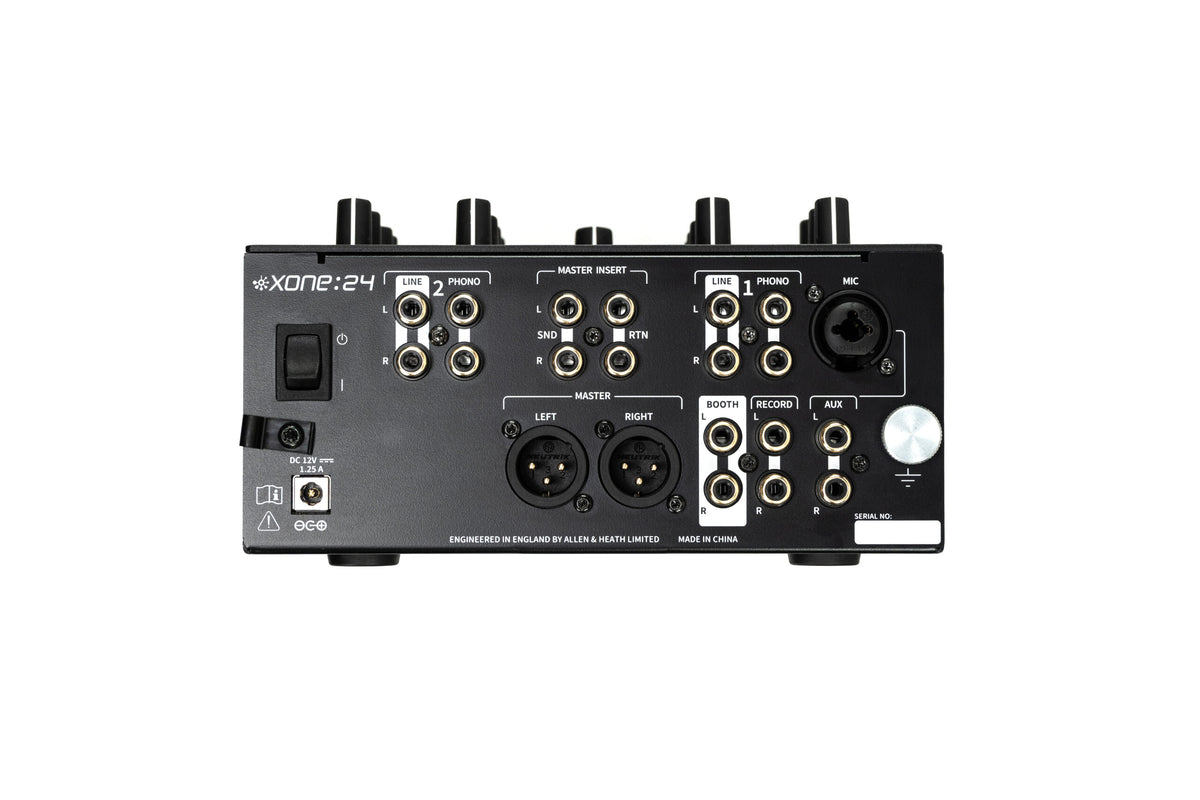 Allen & Heath Xone:24 All Analogue 2+1 Channel DJ Mixer - product view 2