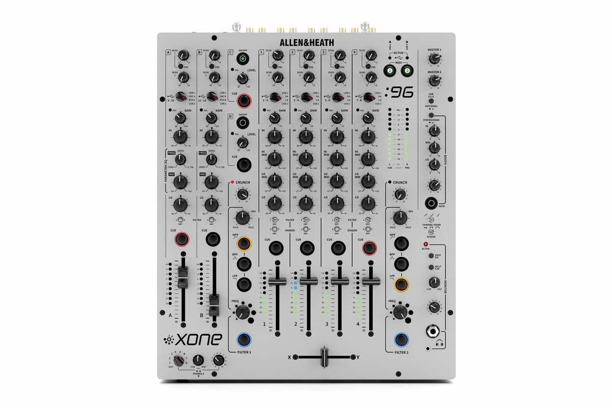 Allen & Heath Xone:96 6+2 Channel Analog DJ Mixer - front view
