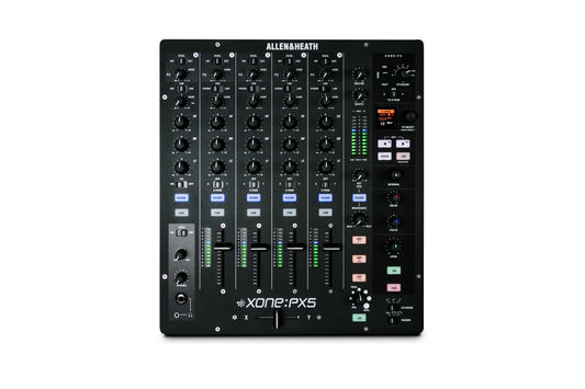 Allen & Heath Xone:PX5 4+1 Channel DJ Mixer - front view