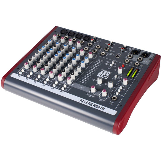 Allen & Heath ZED-10 Compact Mixer with Configurable USB Audio - front view