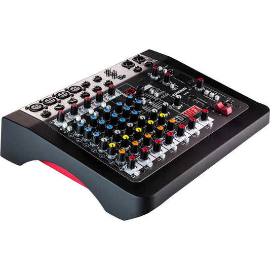 Allen & Heath ZEDi-10FX Hybrid Compact Mixer with 4 x 4 USB Interface - front view
