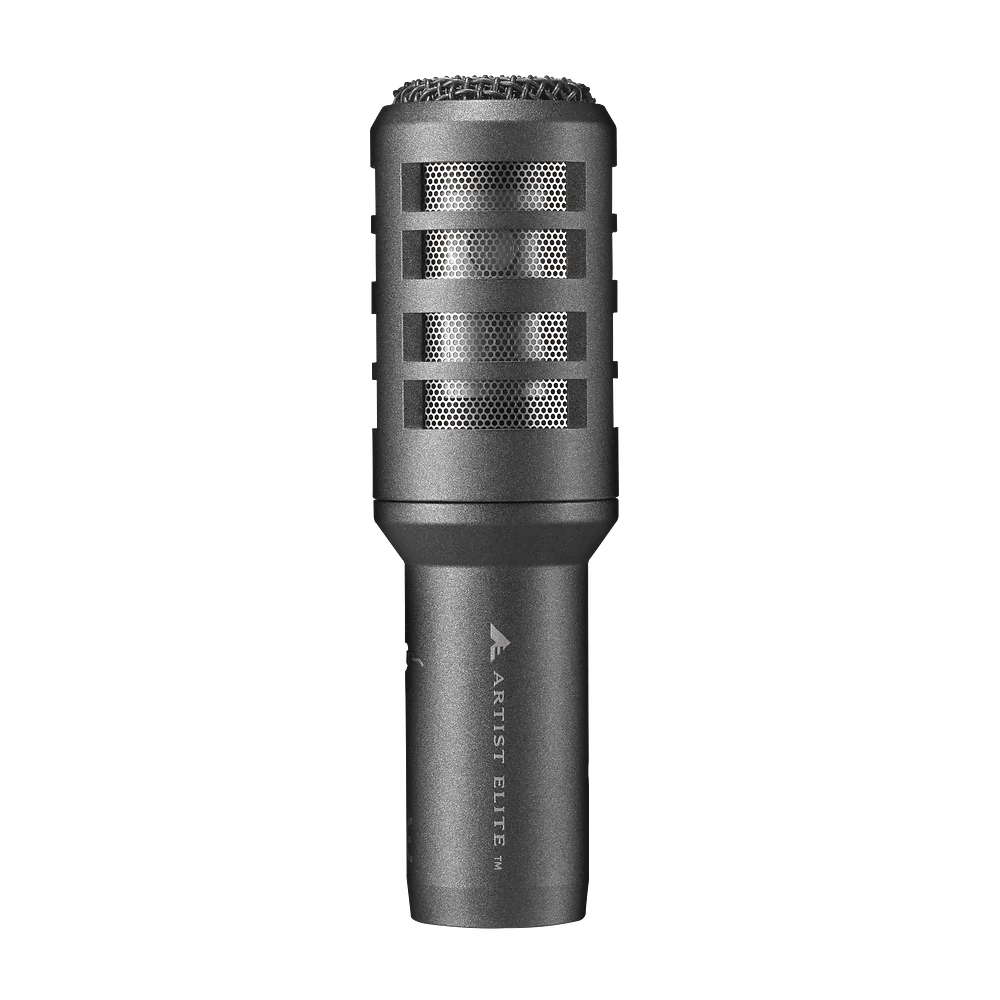 Audio-Technica AE2300 Cardioid Dynamic Instrument Microphone - front view
