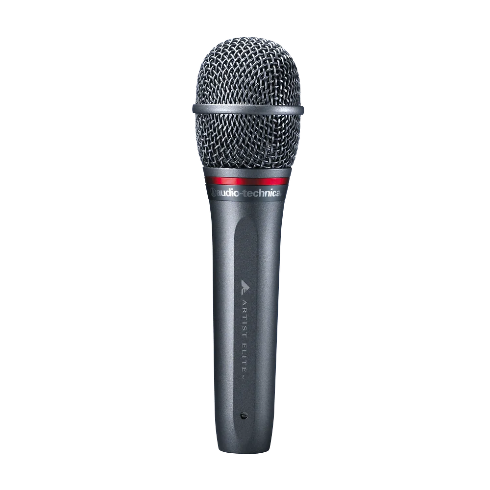 Audio-Technica AE4100 Cardioid Dynamic Vocal Microphone - front view