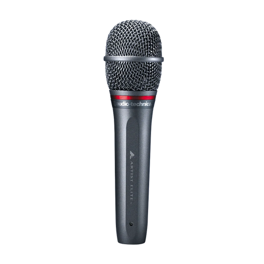 Audio-Technica AE4100 Cardioid Dynamic Vocal Microphone - front view