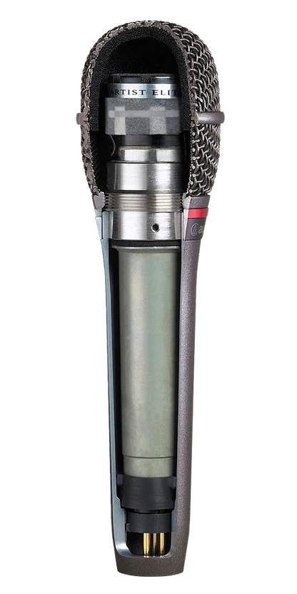 Audio-Technica AE6100 Hypercardioid Dynamic Vocal Microphone - product view 2
