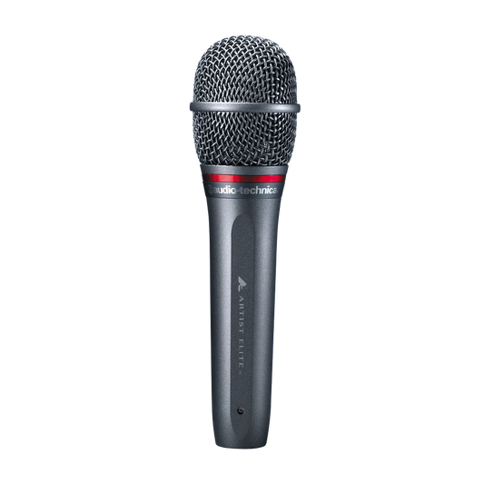 Audio-Technica AE6100 Hypercardioid Dynamic Vocal Microphone - front view