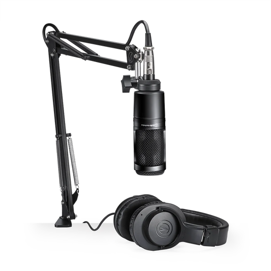 Audio-Technica AT2020PK / Boom-Arm - front view
